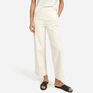Everlane White Easy Pant